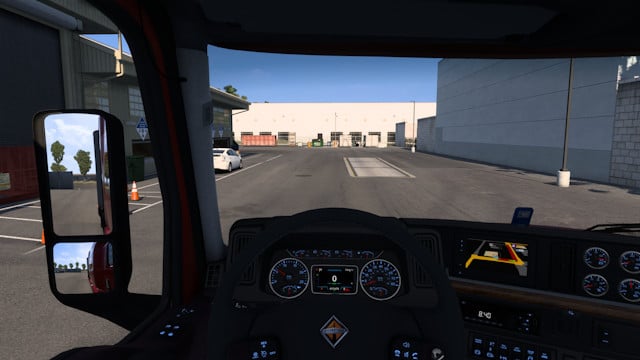 International lt blue interior